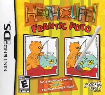 Heathcliff! - Frantic Foto (USA) (En,Fr,Es) (Rev 1)-Nintendo DS